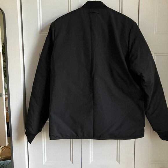 Frank & Oak insulated bomber - black - Picture 6 of 6